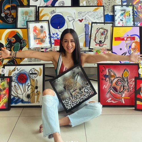 Artistas guatemaltecos en París