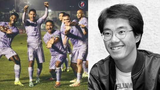 Así fue el homenaje del equipo de Antigua GFC al creador de Dragon Ball