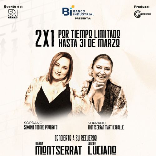 Concierto para recordar a Querida Montserrat y Querido Luciano