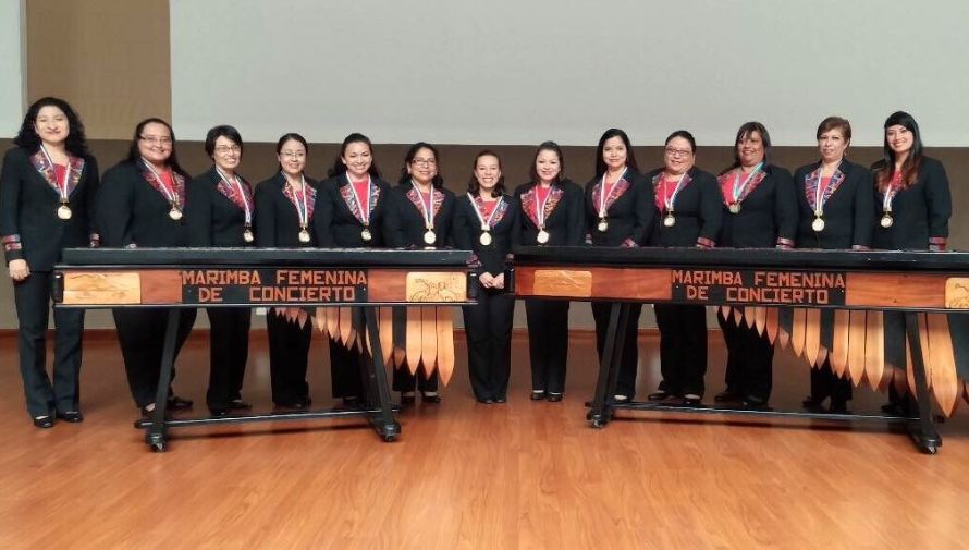 Día de la Mujer 2024 marimba femenina