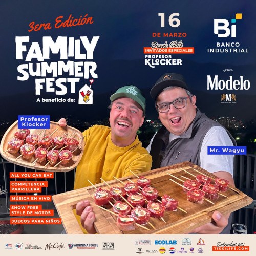 Family Summer Fest 2024, all you can eat por una buena causa en Guatemala