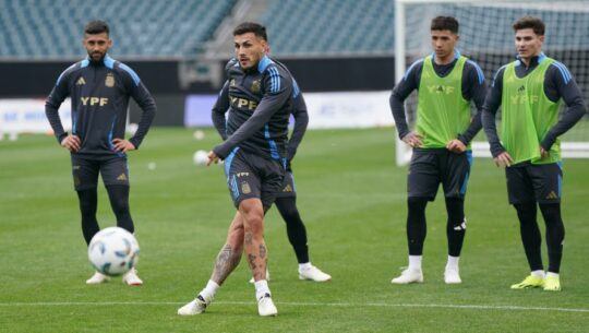 Selección de Argentina, entrenamiento