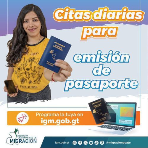 Programación citas emisión pasaportes