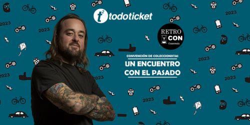Retrocon 2024 Guatemala con Chumlee
