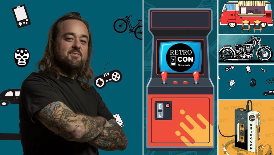Retrocon 2024 Guatemala y Chumlee