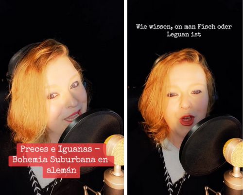 Rose Kesch Peces e Iguanas de Bohemia Suburbana en alemán