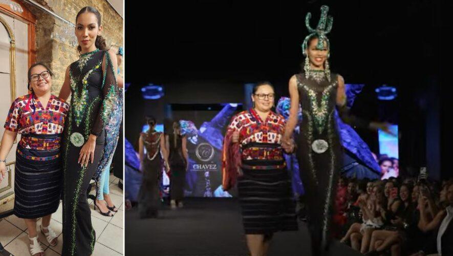 Traje de Santiago Sacatepéquez Semana de la Moda Nueva York