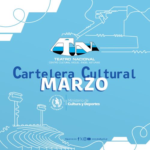 agenda marzo 2024 Centro Cultural Miguel Ángel Asturias