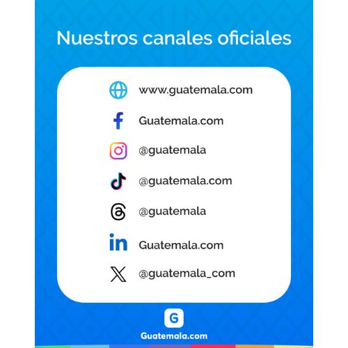 Canales oficiales de Guatemala.com