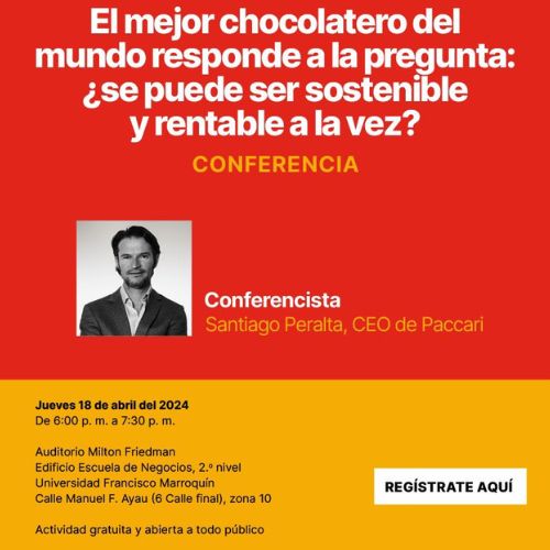 Conferencia de Santiago Peralta en Guatemala