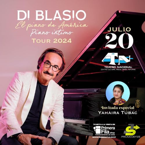Di Blasio y Yahaira Tubac en concierto 2024