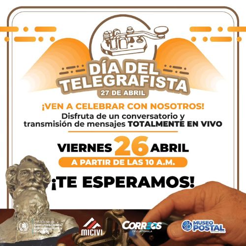 Día de Telegrafista en Guatemala 2024