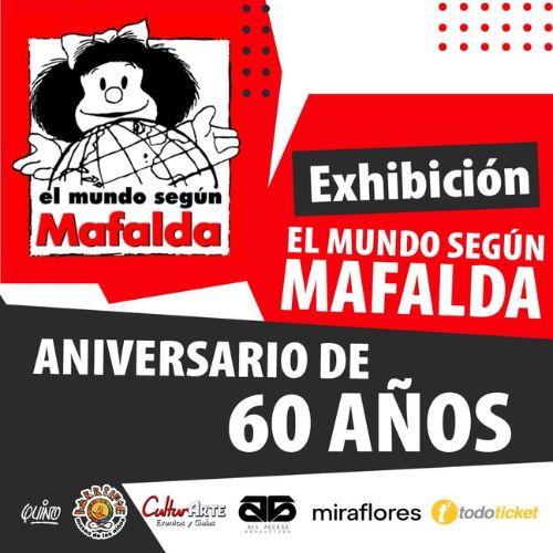 Exhibición El mundo según Mafalda Guatemala