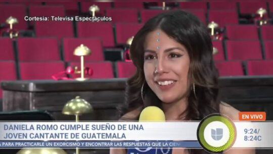 Fabiola Roudha y Daniela Romo en Despierta América