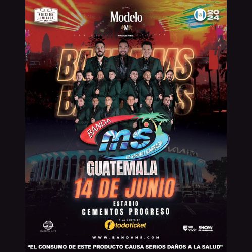 Guatemala 2024 Banda MS en concierto