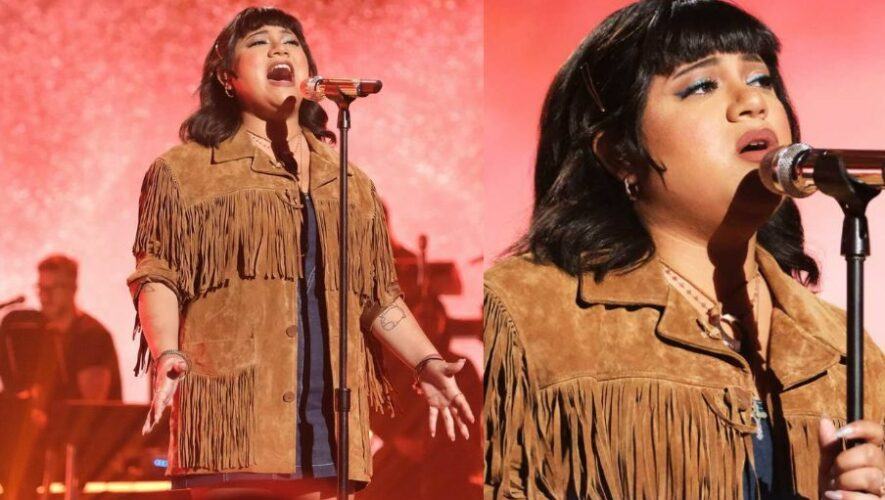 Guatemalteca Julia Gagnon en el top 10 de American Idol 2024