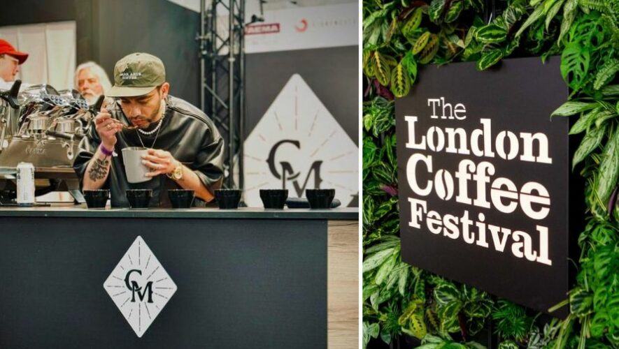 Guatemalteco Alejandro Griffin-Diaz destacó en el top 4 London Coffee Festival