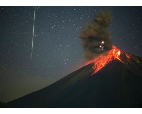 Lluvia de estrellas mayo 2024 en Guatemala