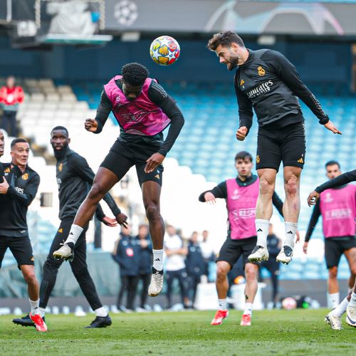 Entrenamiento Real Madrid