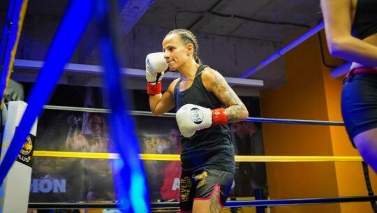 Boxeadora María Micheo