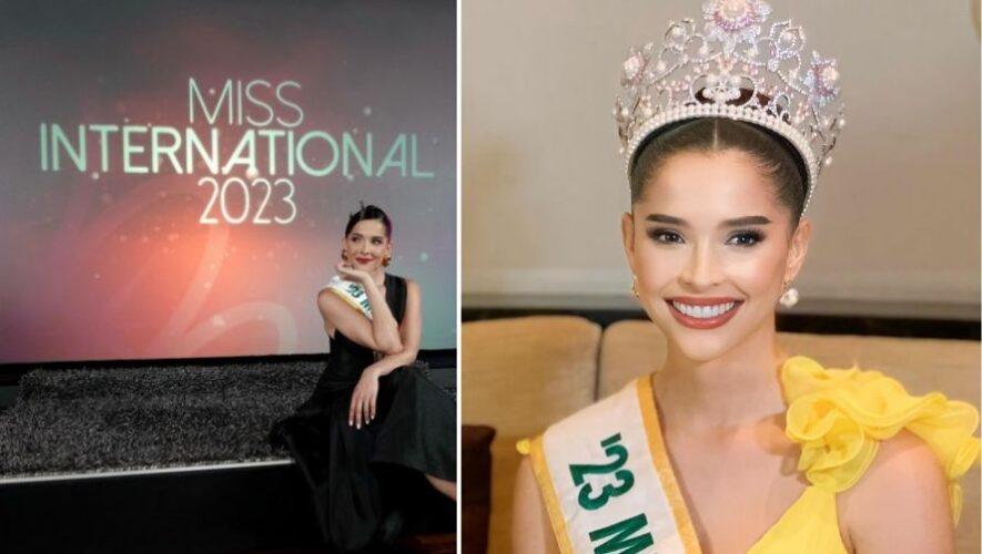 Miss International 2023 Andrea Rubio en Guatemala