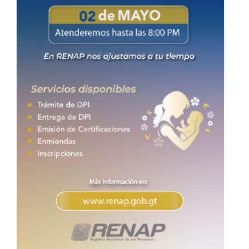 Noche del DPI de mayo 2024 en RENAP