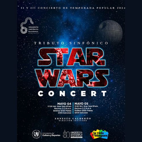 Orquestas Sinfónica Nacional presentación Star Wars
