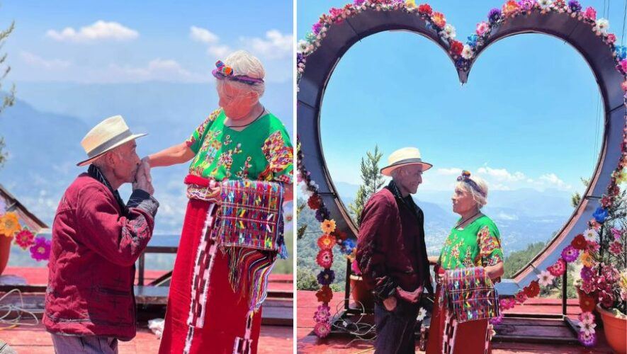 Pareja de abuelitos en Nebaj