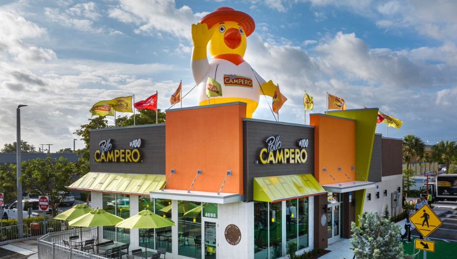 Pollo Campero inauguró su restaurante #100