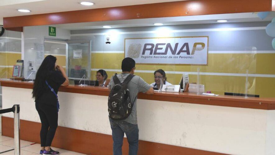 Renap tendrá horario extendido el sábado 27