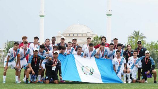 Sub-18 Guatemala, quinto lugar en Turquía