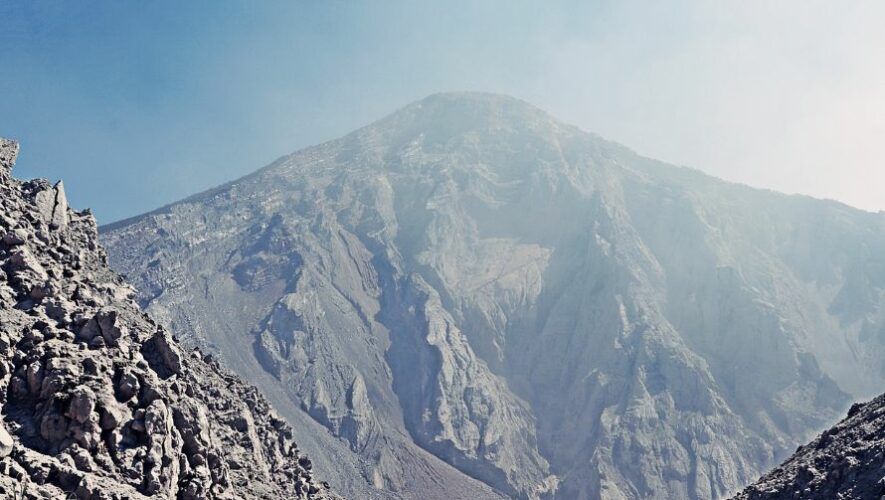 ascenso al volcán santiaguito
