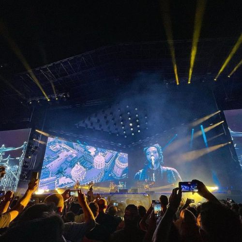 concierto de la banda tributo Sobredosis de Soda en Guatemala