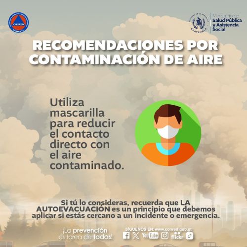Actividades al aire libre suspenden en Petén y Guatemala
