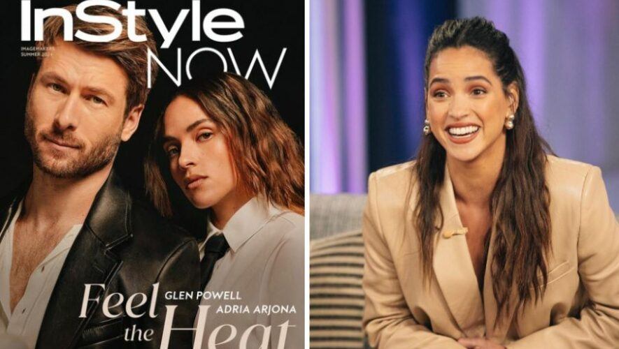 Adria Arjona destacó en la revista InStyle
