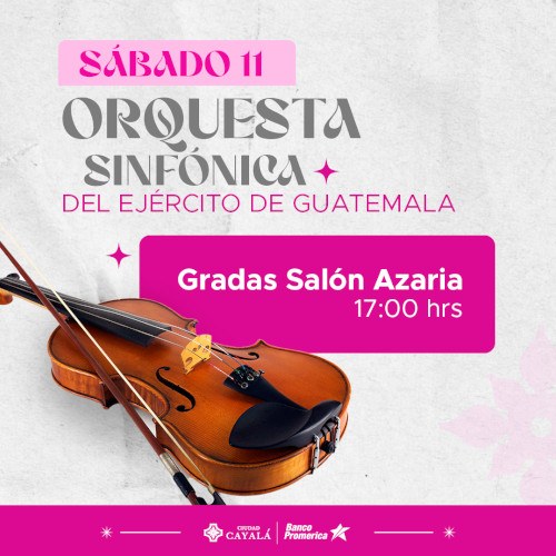Concierto de Orquesta Sinfónica del Ejército de Guatemala por el Día de la Madre 2024
