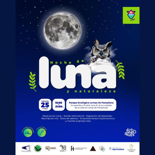 En Guatemala Noche de luna y naturaleza 2024