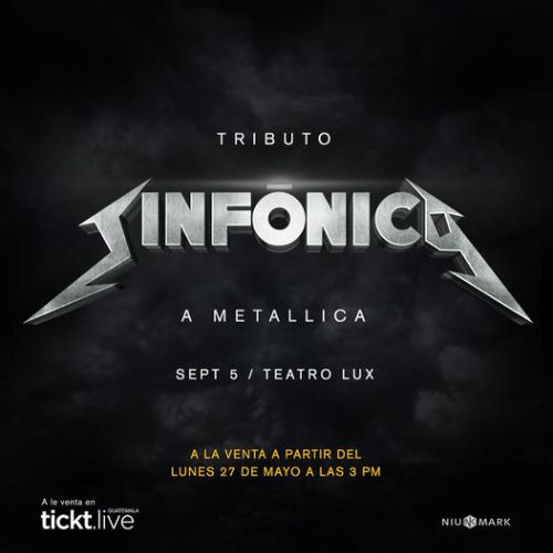 Este 2024 Tributo Sinfónico a Metallica 