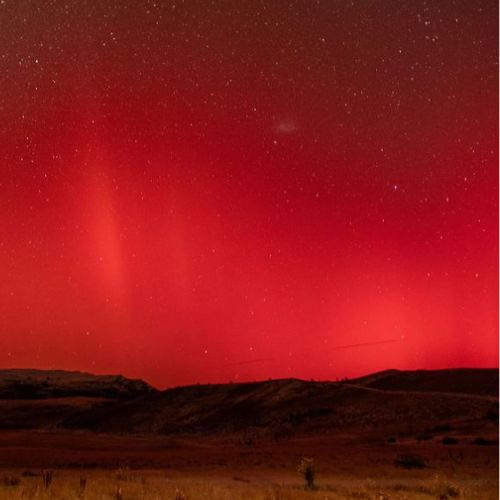 Fotografía de las auroras australes 2024