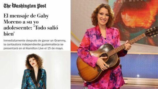 Gaby Moreno en The Washington Post