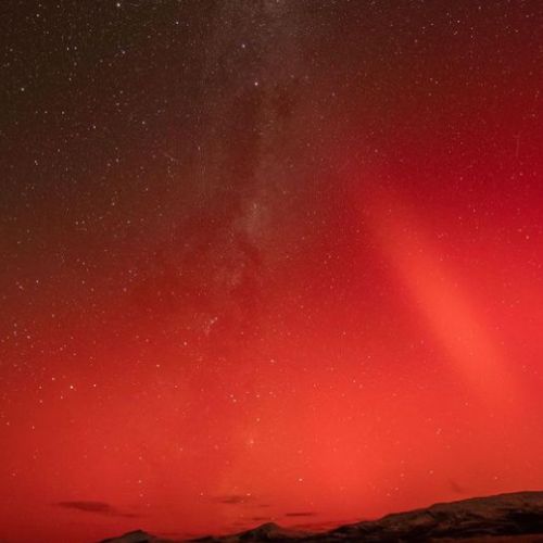 Guatemala fotografía de las auroras australes 2024