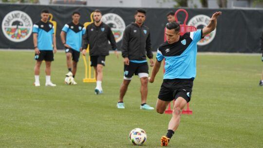 Rubio Méndez Rubín con la Selección