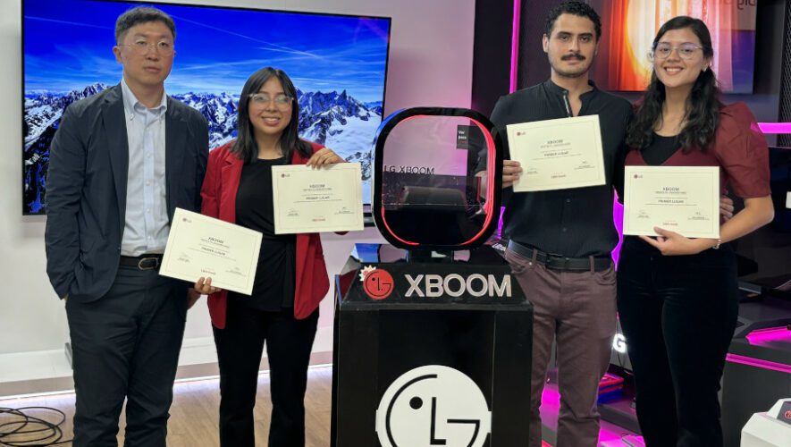 LG Electronics reconoció a estudiantes guatemaltecos por sus diseños industriales