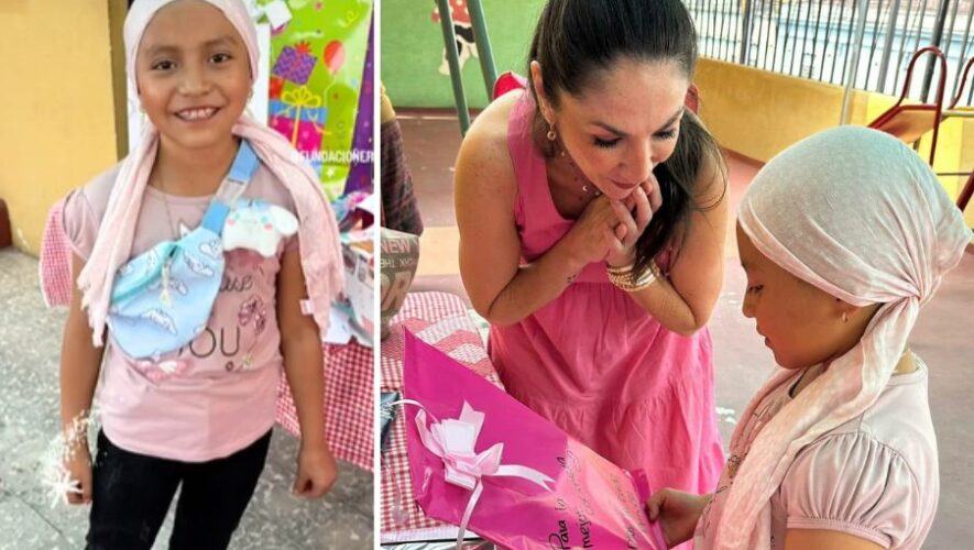 Mirciny Moliviatis cumplió el sueño de una niña de 9 años