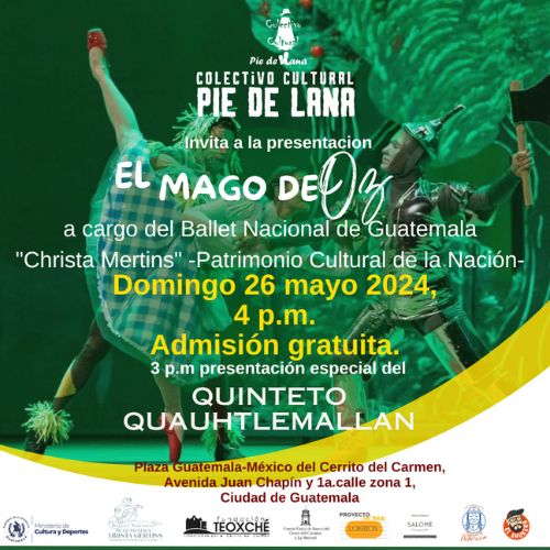 Presentan tarde de ballet guatemalteco este 2024