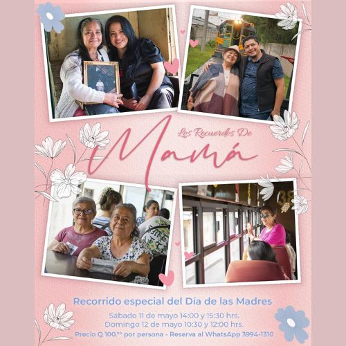 Recorrido en tren 2024 Día de las Madres