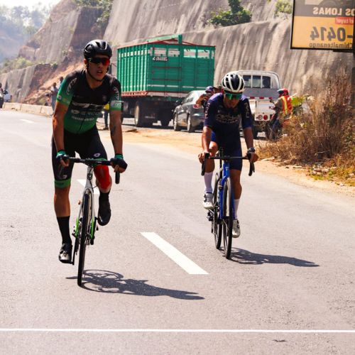 ciclistas fugados Vuelta Bantrab 2024
