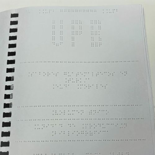 Sabores guatemaltecos en Turquía, libro guatemalteco adaptado al braille