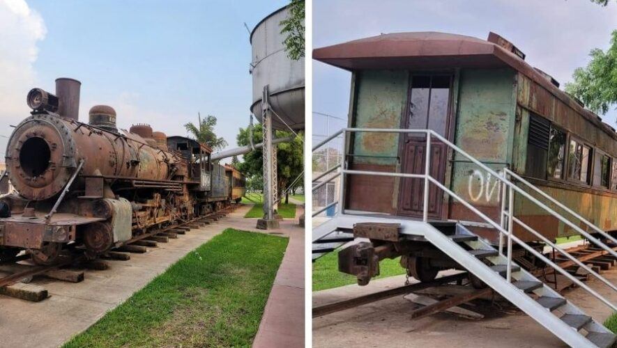 trenes antiguos en Ipala