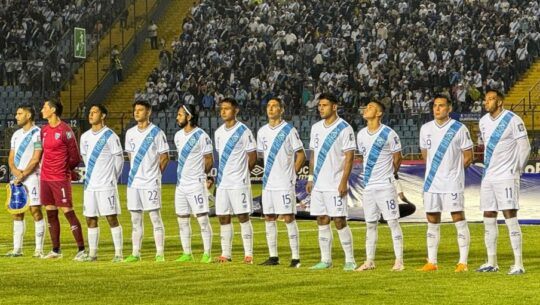 Alineación Guatemala vs Dominica